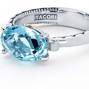 SR13902 Tacori 18k925 Island Rains Ring